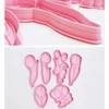 Mother's Day Flower Tulip Cookie Mold Cookies Cutter Frosted Biscuit Mold Press Thickened Fondant Cutting Mold Cake Baking Tool 3