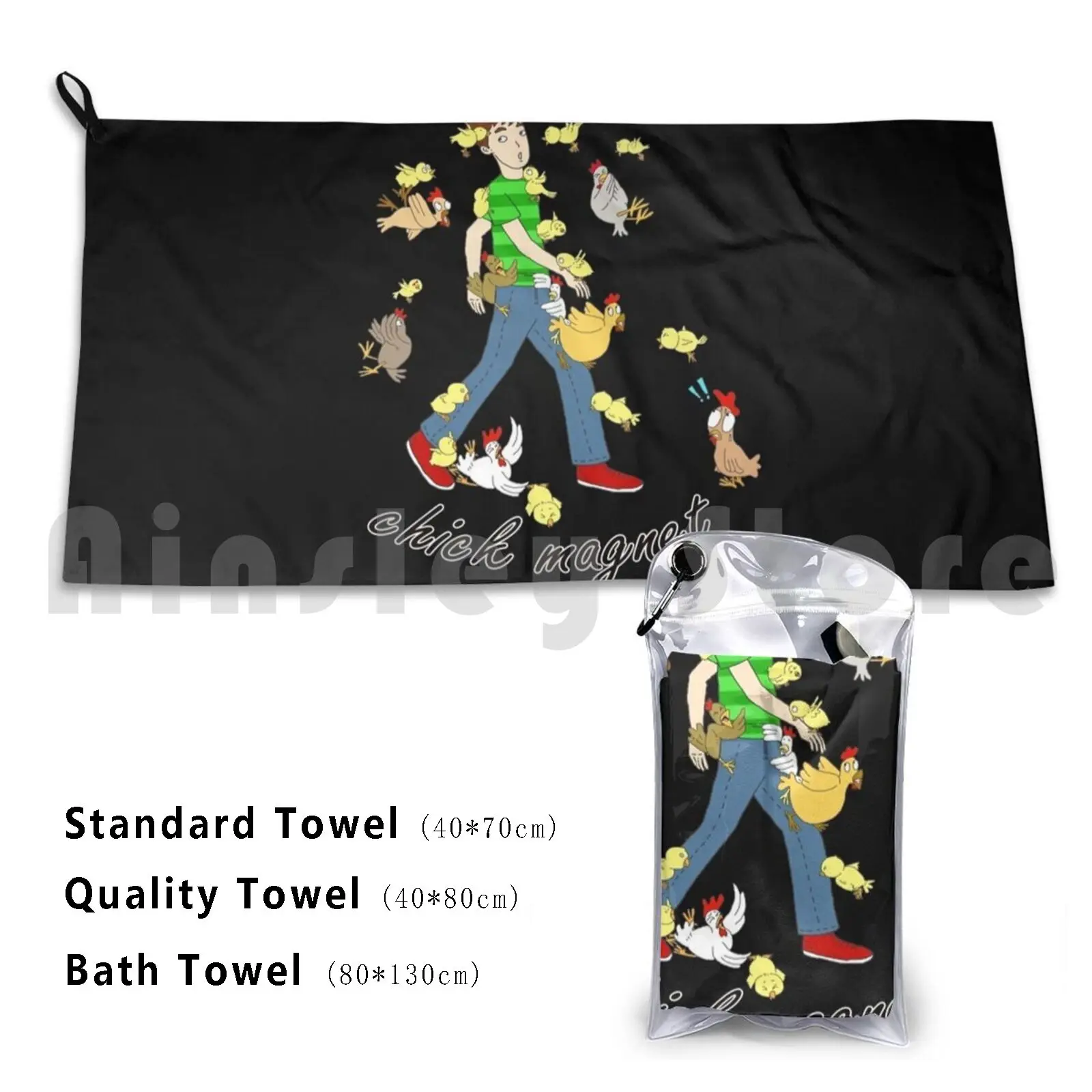 Chick Magnet Ripper Casanove Gift Telo Mare Quick Dry Quality Asciugamano Magnete Ripper Idea Regalo Casanova Womanizer Gigolo