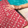 CRAFTED WITLOVE T-tous Big Microfiber Beach Towels Quick Dry Towel Sand Beach Towels Pool Towel for Travel Swim Pool Yoga 3