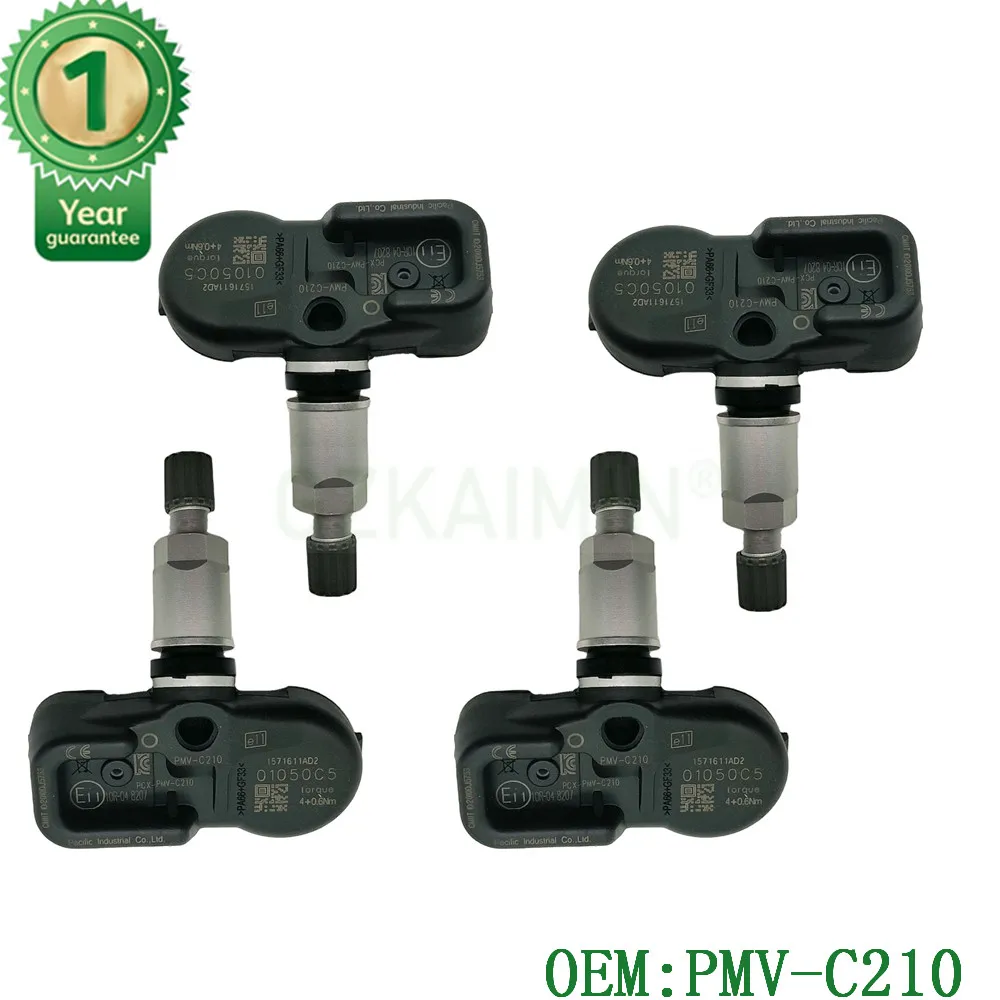 

4 PCS TPMS Tire Pressure Monitoring System For Toyota Avensis Auris RAV4 Yaris Verso OEM 4260702031 PMVC210 42607-02030 PMV-C210