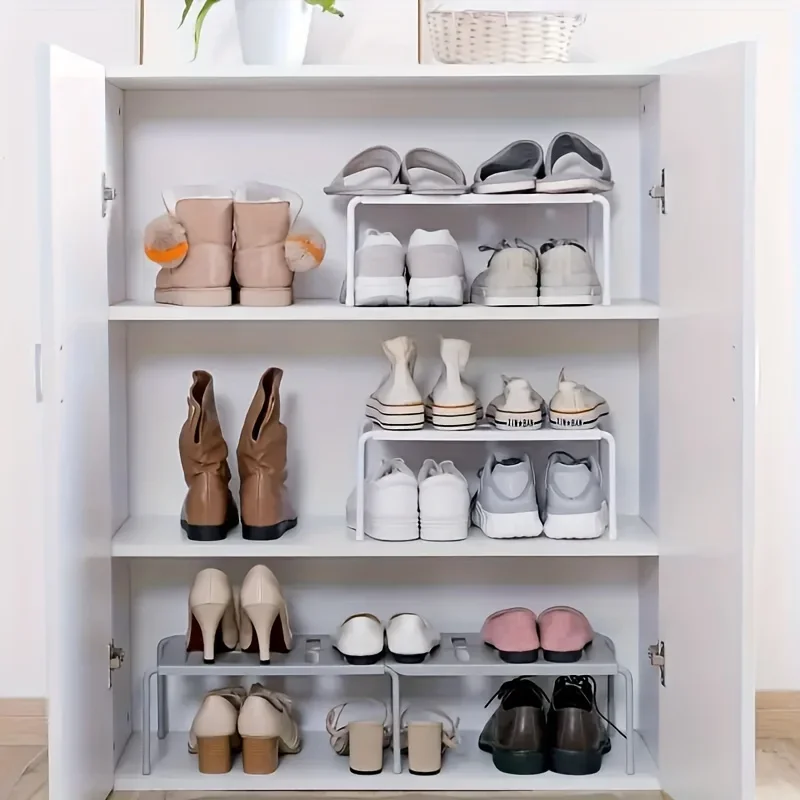 Shoe Rack Non-adjustable Plastic Multi-layer Storage Sports Slippers
