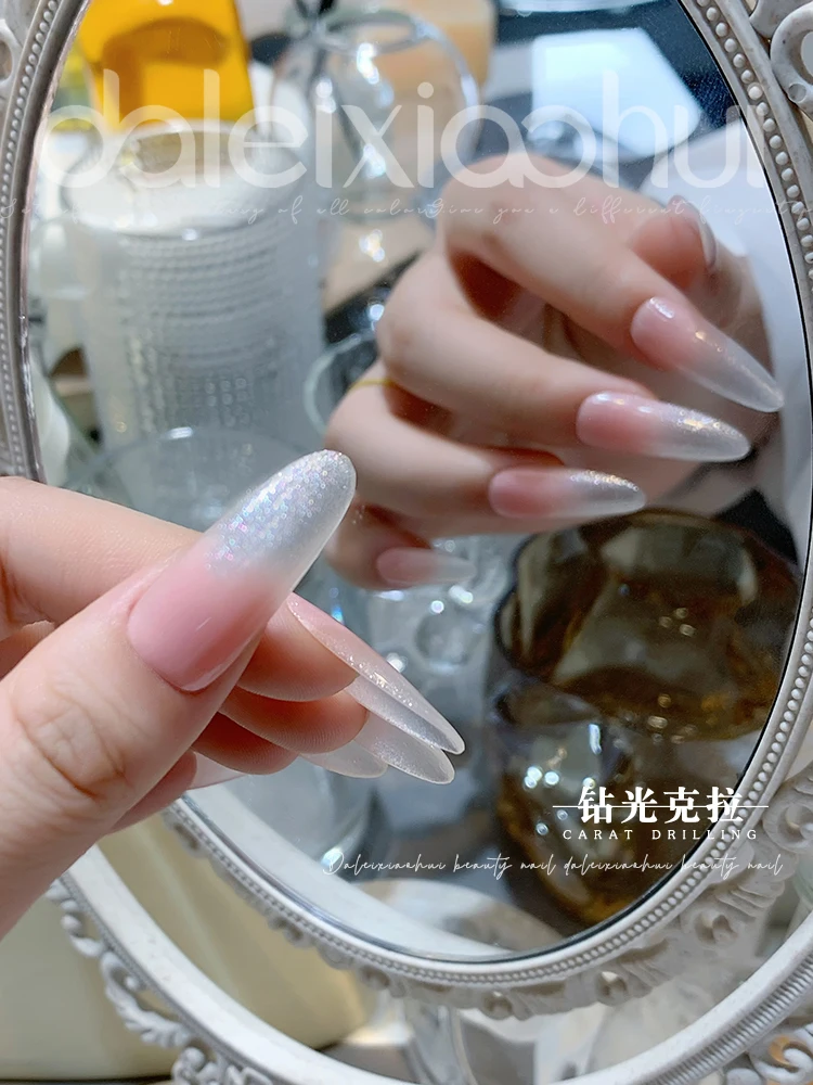 1Pc High-density Drill Light Flash Nail Gel Laser UV Nail Gel  Nail Art  DIY Nail Art Gel Nails Tool 5