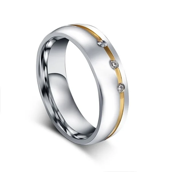 Micro Magnetic Lose Weight Simple Stainless Steel Ring Fat Burning Slimming Ring Surprise Yoga Energy Tourmaline Thin