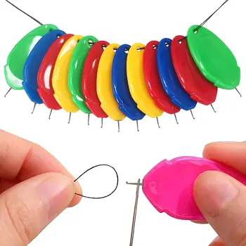 5/10Pcs Easy Automatic Needle Threader Elderly Guide Needlework Accessory DIY Home Hand Machine Sewing Tools 1