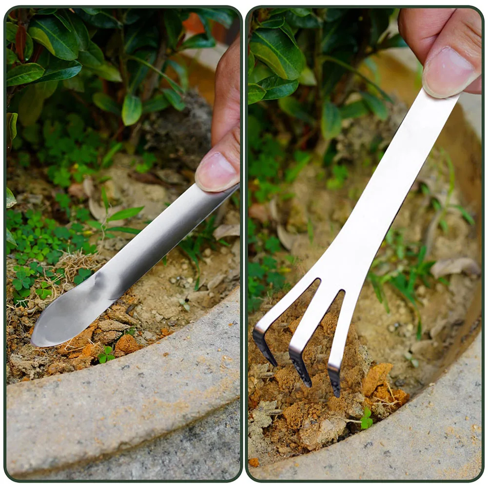 Gardening Tasks Small And Portable Hand Rake Rust Proof Gardening Tasks Potting Comfortable Grip Product Name Easy To Use