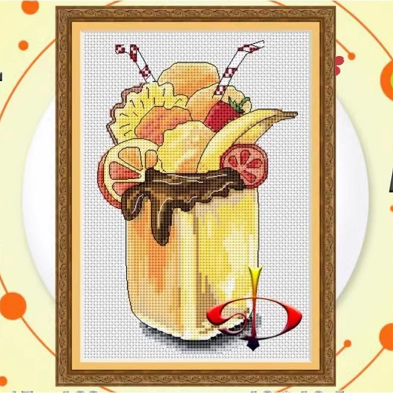 12154 Cross Stitch Kits Sets For Embroidery Cross-stitch Cross Stitch Complete Kit Stich Cross Stitch Set Needle Arts & Craft