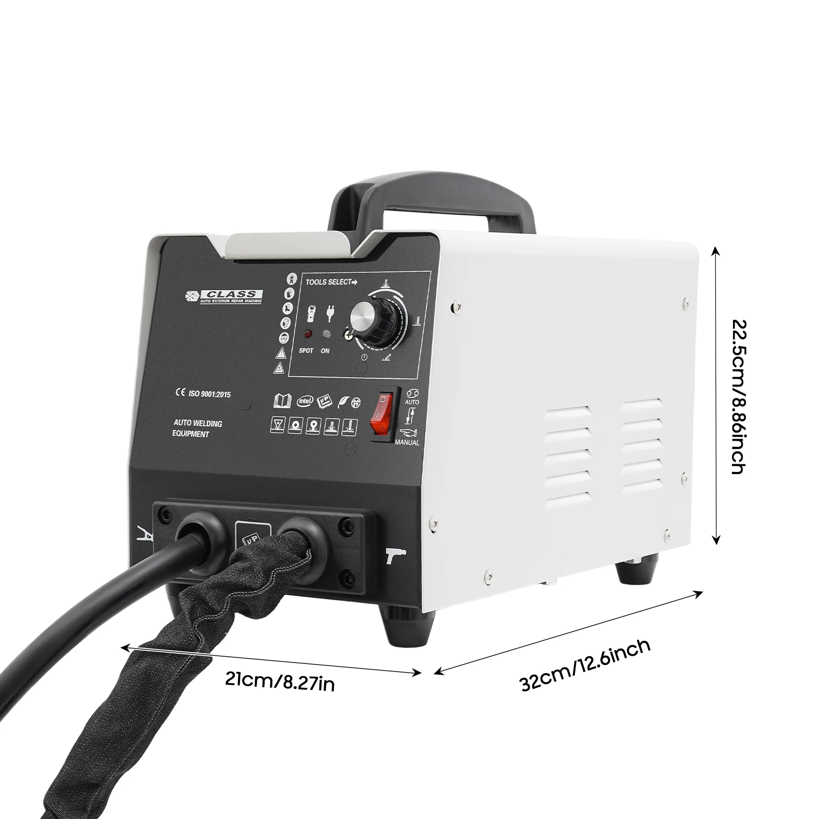 3500AMP Dellenreparaturmaschine 3KW Karosserie-Dellenreparaturgerät 1,5M Stromkabel Punktschweißmaschine für Karosseriereparatur – Detail 1