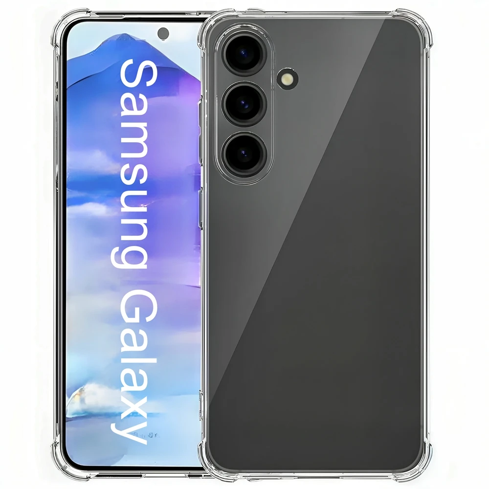 Transparent Slim Silicone Bumper Phone Case