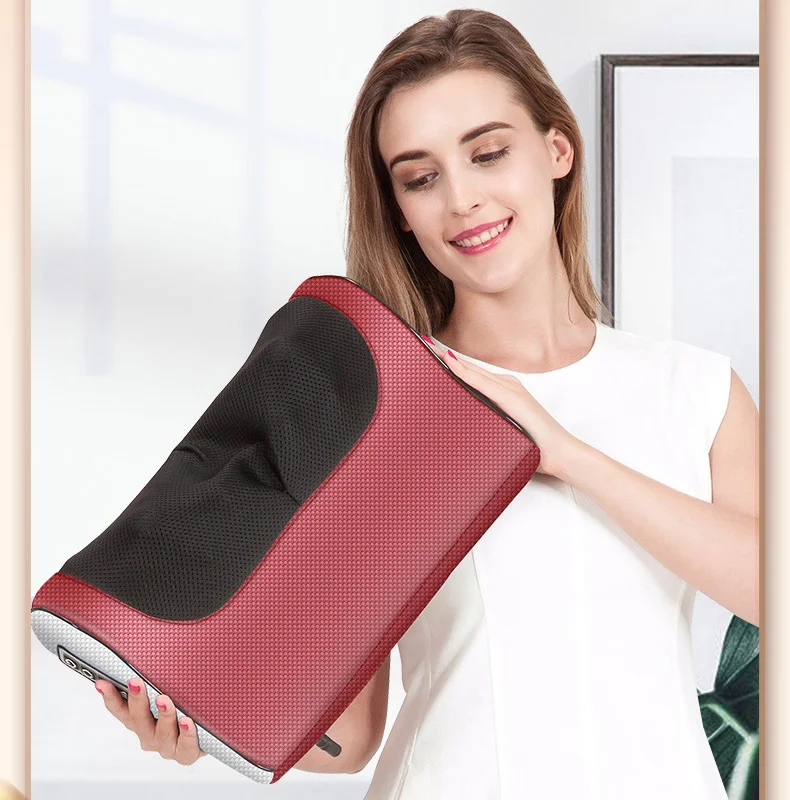 Electric Shiatsu Back Massager with Heat for Deep Tissue Massage