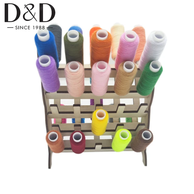 Sewing Thread Rack Space Saving Portable Storage Holder Solid Wooden Thread  Holder Sewing Organizer for Quilting Embroidery - AliExpress