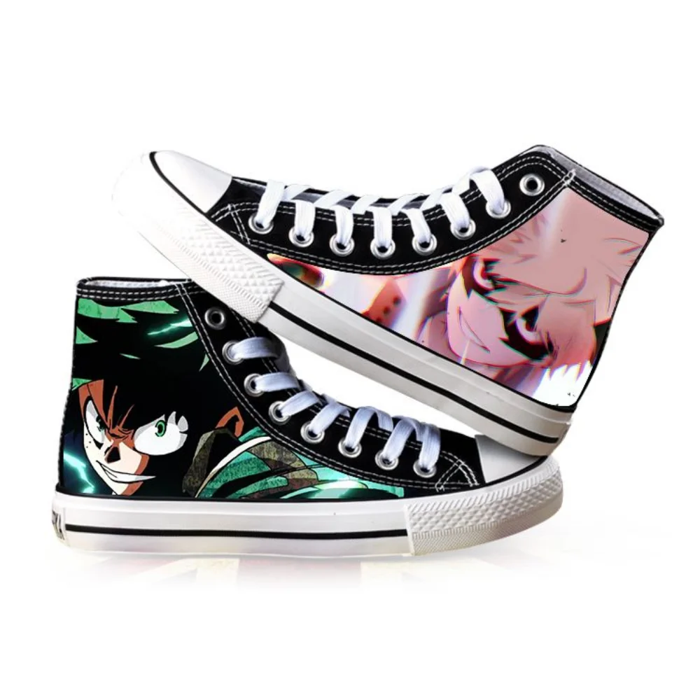My Hero Academia Shoes Men Anime Shoes Midoriya Izuku Canvas Casual Shoes  All Might Canvas Shoes Sneakers Cosplay | Walmart Canada