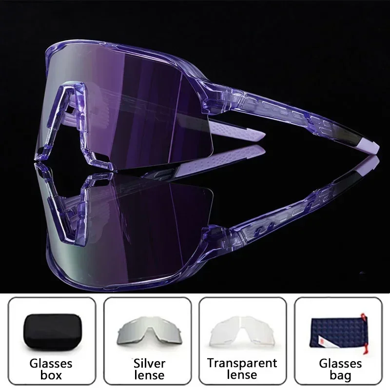 Luxury Brand Fashion Outdoor Cycling Sun Protection Goggles S3 Windproof, Dustproof and UV-proof Cycling Marathon Sunglasses 2