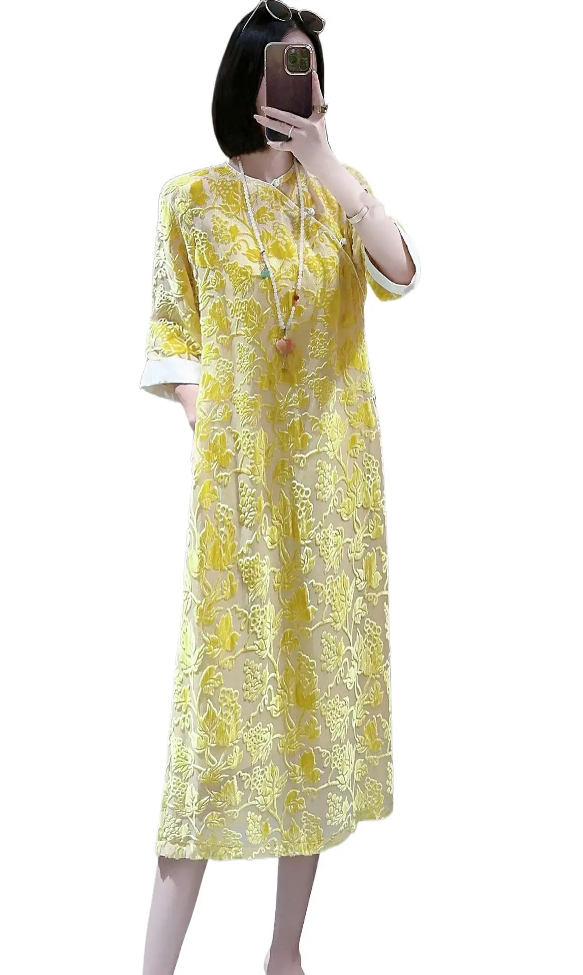 

2023 Women's Clothing High Quality Printed Dress
