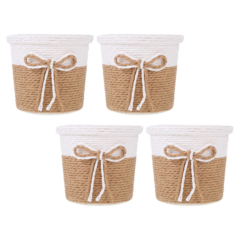 

4 шт., креативные контейнеры для растений в гостиницах