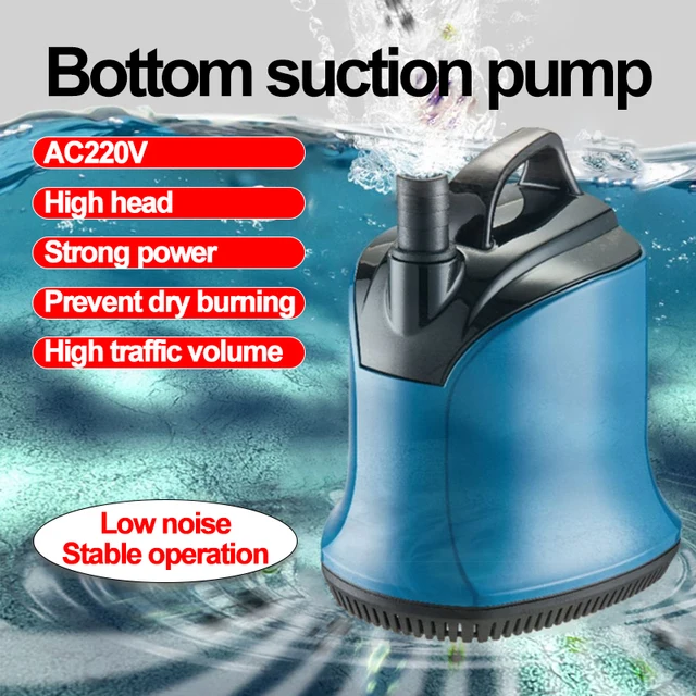 ปั๊มจุ่ม, ปั๊มหมุนเวียนกรองเงียบระดับน้ําต่ํา, ปั๊มดูดด้านล่างปั๊มน้ําในตู้ปลาขนาดเล็ก 1