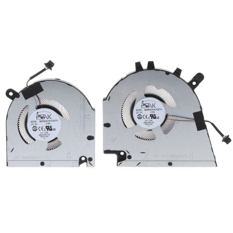 

CPU Cooler Fan USBPowerd Laptop Cooler Radiator for Dell 15 7510 Dropship