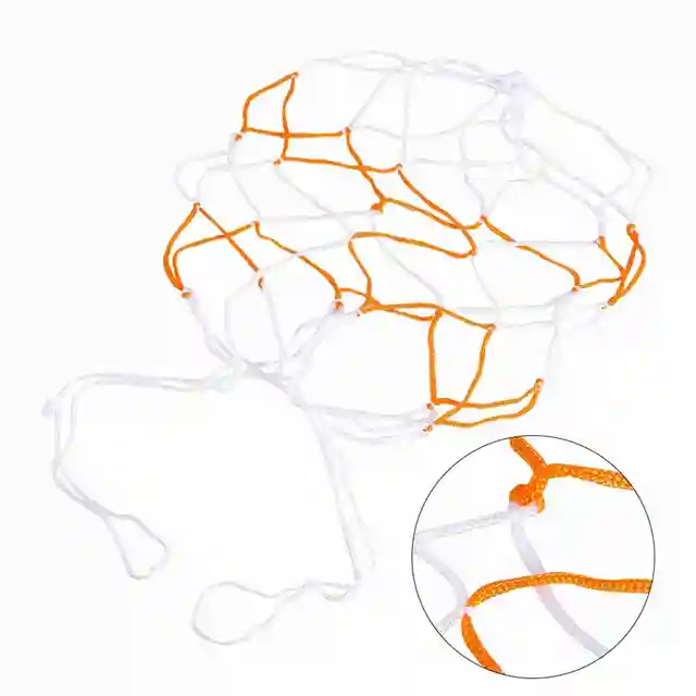 1Pc Portable Durable Nylon Mesh Basketball Bag Ball Net Soccer Football Volleyball Holder 5