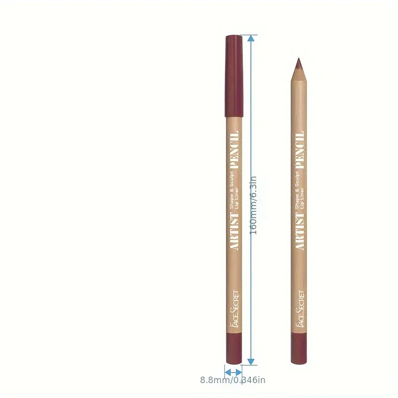 3 Pcs Lip Makeup Set Matte Lipliner Long-lasting Waterproof Matte Lipliner Matte Velvet Lipstick Pen Lip Makeup Cosmetics 4