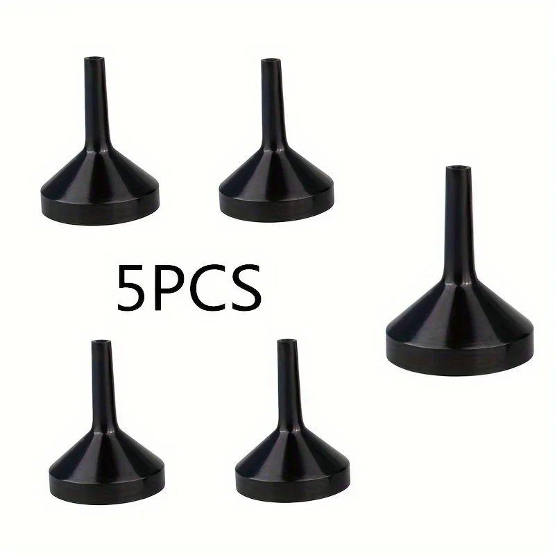 1/3/5pcs Refillable Perfume Bottle Funnel, Mini Perfume Travel Bottle Refillable, Bottom Fill Perfume Dispenser 3