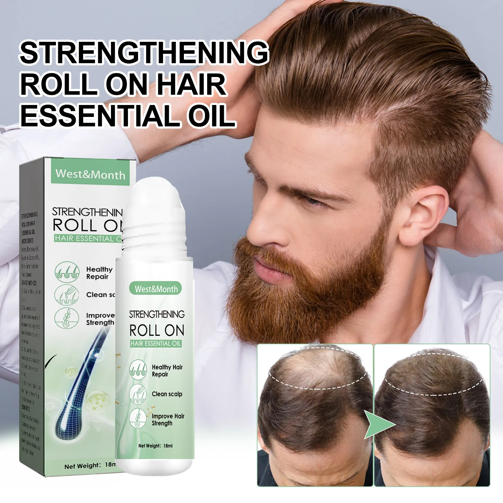 Deny Hair Ball Scalp Mask Care Moisturizing Hairs Root Hair Oil for Fast Hair Growth Anti-Hair Loss Repair Damaged Hairs