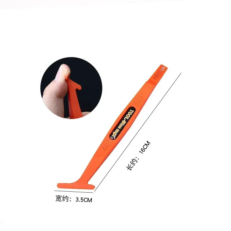 Car Wrap Stick Magnet Micro Squeegee Car Vinyl Wrap Soft Magnet Plastic Scraper Stick Window Decal 3/6Pcs,car wrapping tools,vinyl squeegee,car vinyl scraper,automotive film tools
