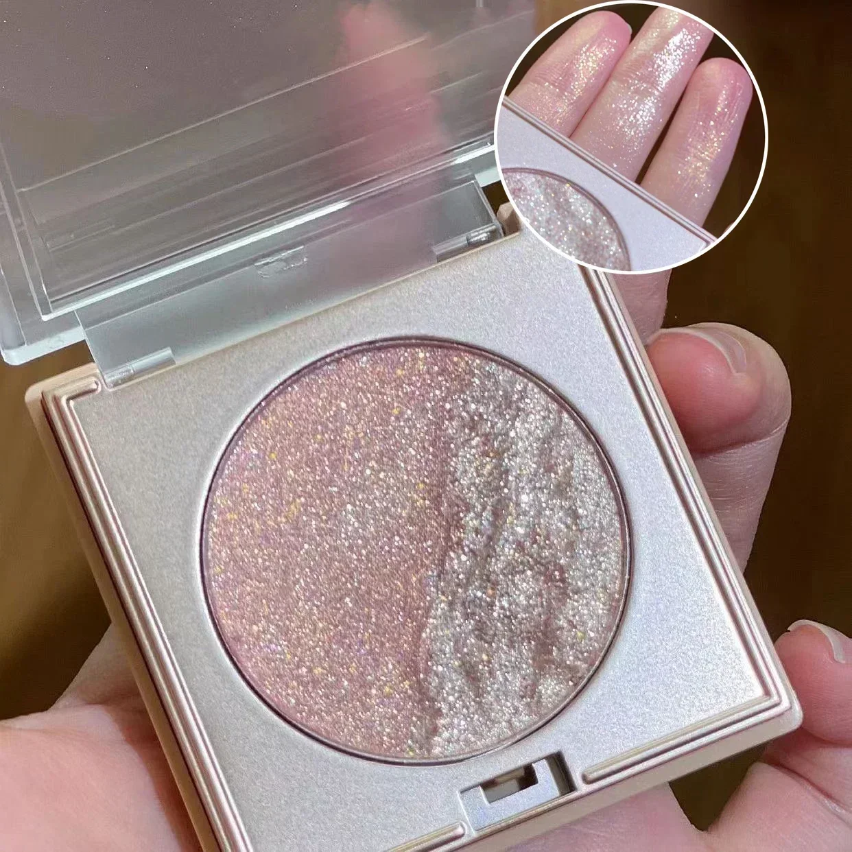 Two-color 3D Embossed Highlighter Powder Palette Makeup Face Contour Shimmer Water Light Highlight Pallete Illuminator Cosmetics face highlighter makeup palette contour palette