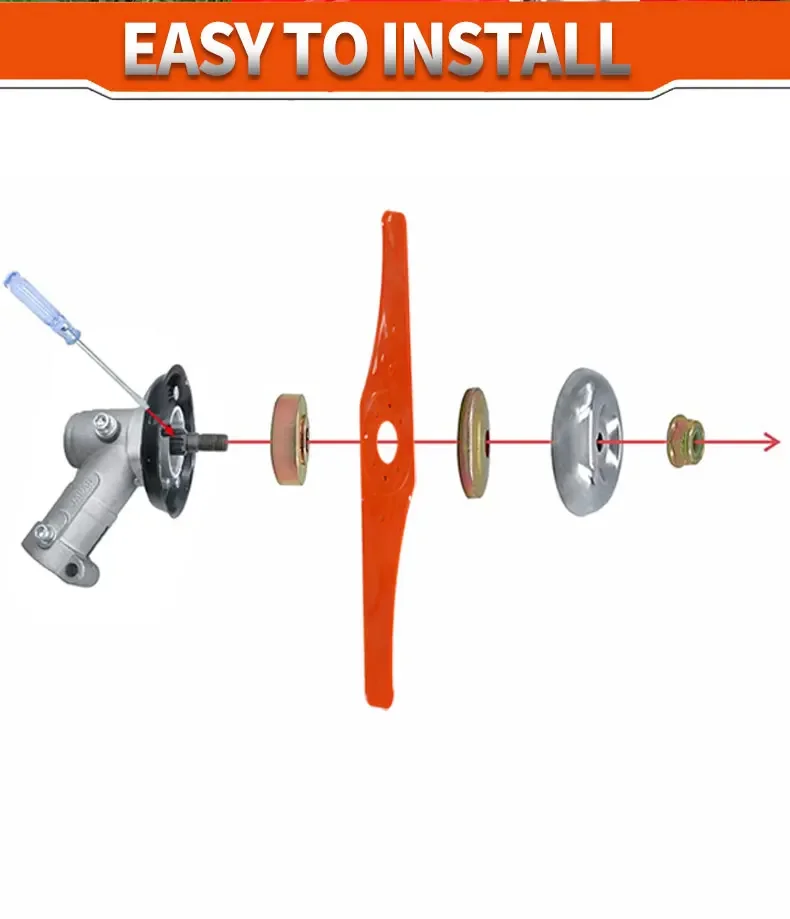 Enhanced Brush Cutter Blade & Trimmer Accessory Set