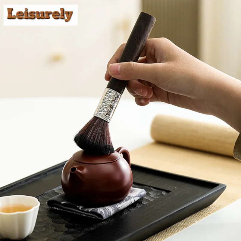 Walnut Wood Weapons Shelf Tea Six Gentlemen Ancient Tea Tool Set Household Teaware Utensils Chinese Tea Set Accessories Craft