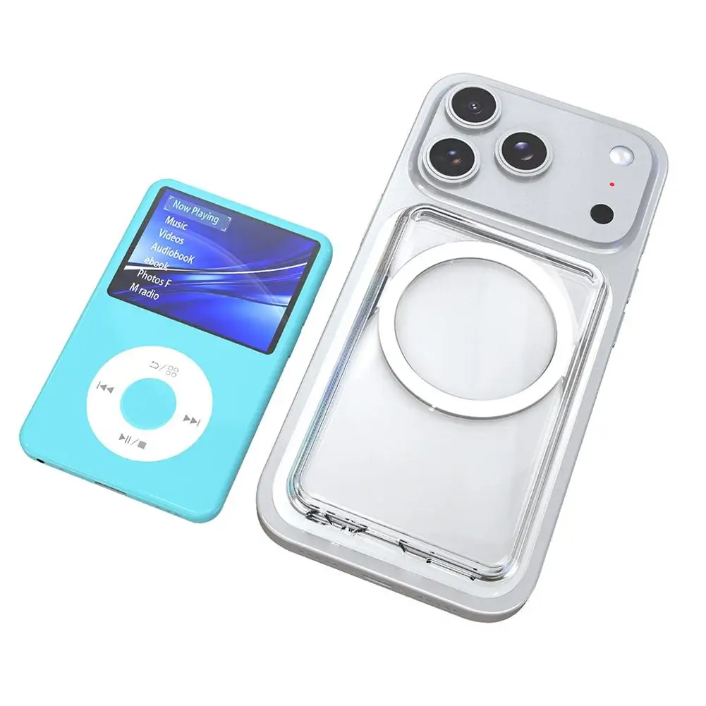 INNIOASIS Y1 마그네틱 TPU 케이스 지원 Magsafe 마그네틱 e 울트라 씬 투명 소프트 케이스 휴대용 MP3 플레이어 케이스 커버