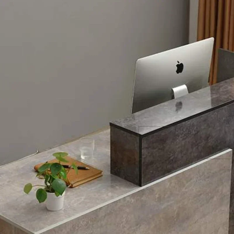 Modern Shop Reception Desks Cashier Counter Offices Aesthetic Reception Desks Cash Store Recepcion Salon De Belleza Furniture