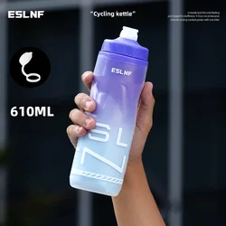 Gradient Color Insulated Water Bottle - 610ML Large Capacity & Fashionable Design (Purple)