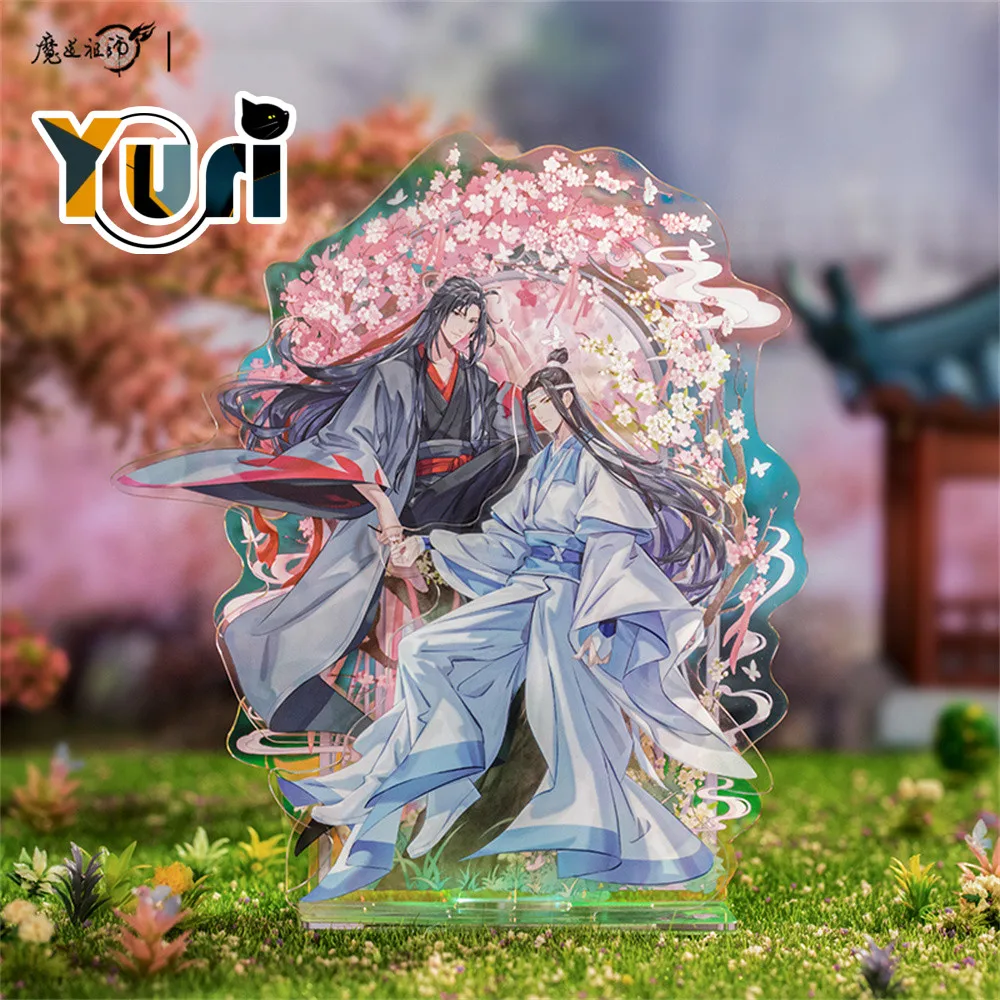 

Аниме Mo Dao Zu Shi MDZS Lan Wangji Wei Wuxian пружинный акриловый стенд дисплей Shikishi Косплей Милая необманенная C нм