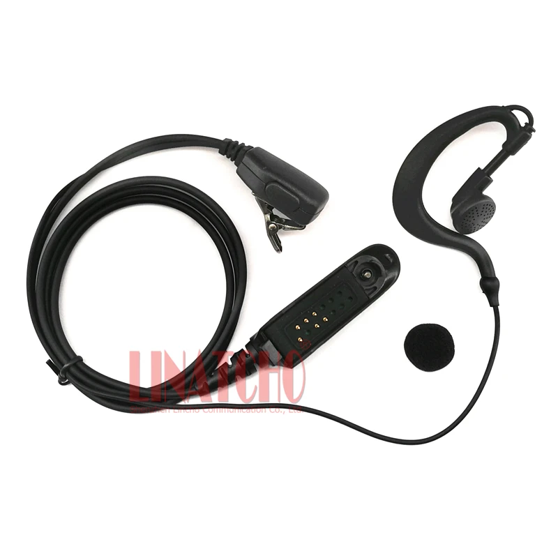 PRO5350 PRO5450 GP328 GP380 GP338 Walkie Talkie PTT Earhook Earphone