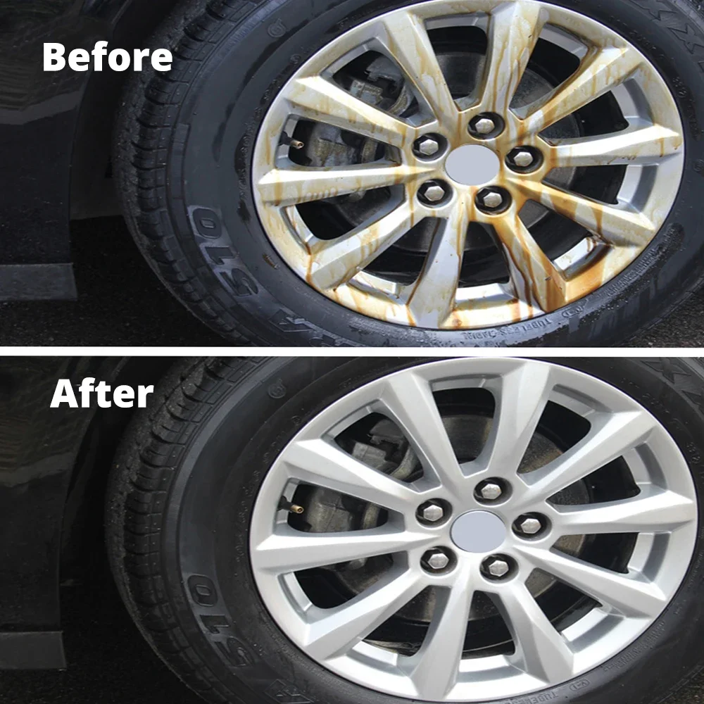 20/50ml Car Paint Wheel Iron Powder Auto Cleaning Agent Rim Cleaner Coating Supplie Spot Rust Tar Remover Polishes Care Washing