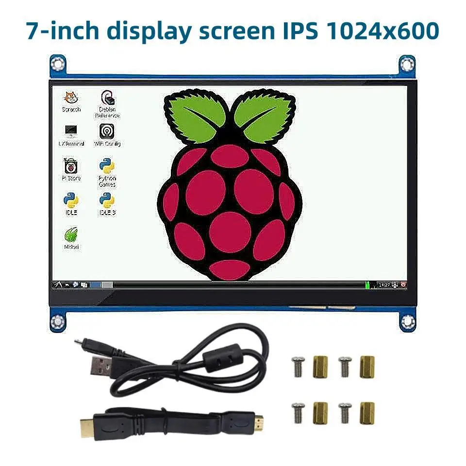 7 인치 LCD 디스플레이 HDMI 터치 스크린 호환 1024×600 해상도 정전식 터치 스크린 라즈베리 파이 시스템 지원 Best Top5 7 인치 LCD 디스플레이 HDMI 터치 스크린 호환 1024×600 해상도 정전식 터치 스크린 라즈베리 파이 시스템 지원 Best Top5