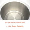4L Large Household Sauna Steam Generator for Spa Tent Body Therapy Fumigation Machine Home Steamer Therapy for Casks Heating 4