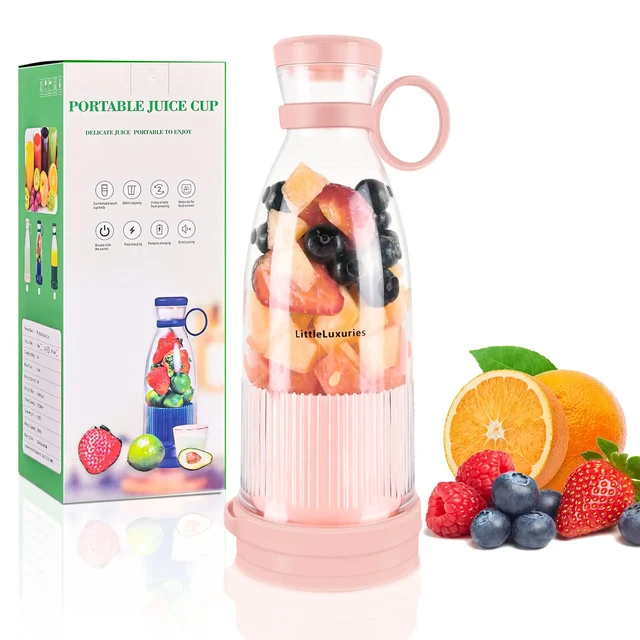 Portable Blender Mini Juicer Machine Shakes Smoothie Blender Rechargeable Blender  Bottle Electric Juicer For Orange Fruit Mixers - AliExpress