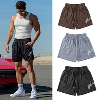 Trend Men's Mesh Beach Swim Casual Shorts Man Quick Dry Loose Basketball Jogger Short Pants Gym Fitness Sport Running Sweatpants 1