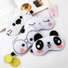 1pc Sleeping Mask Sleeping Blindfold Soft Plush Eye Masks Cute Cat Eye Cover Plush Mask Eyepatch Nap Health Eye Cover 6