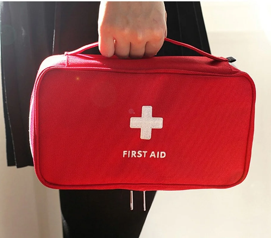 

Waterproof Outdoor Travel Car First Aid Kit Home Small Medical Box Emergency Survival Kit Household Camping Empty First Aid Box
