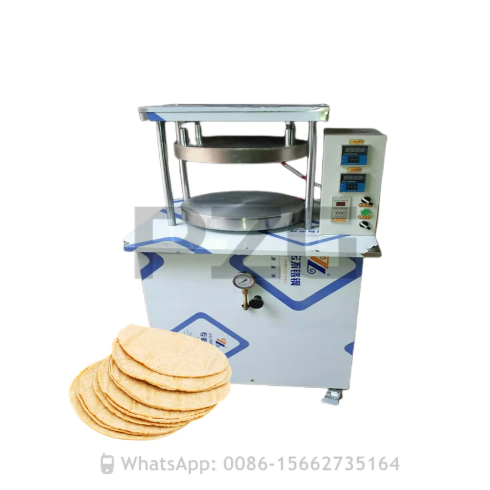 Pressa Idraulica Automatica Tortilla Di Mais Chapati India Roti Pancake  Pizza Dough Pressing Machine Da 390,15 €