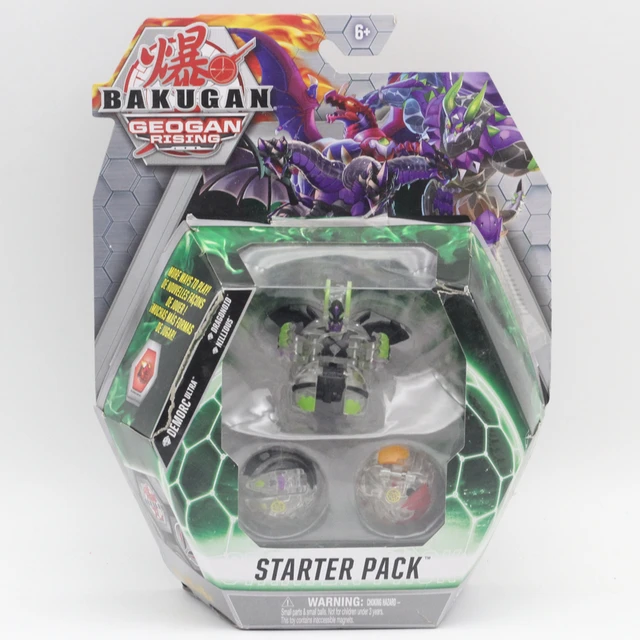 Bakuganes Cubbo Deka Pack withBakuganes Jumbo King Cubbo and Core Cubbo Geogan  Rising Transforming Collectible Action