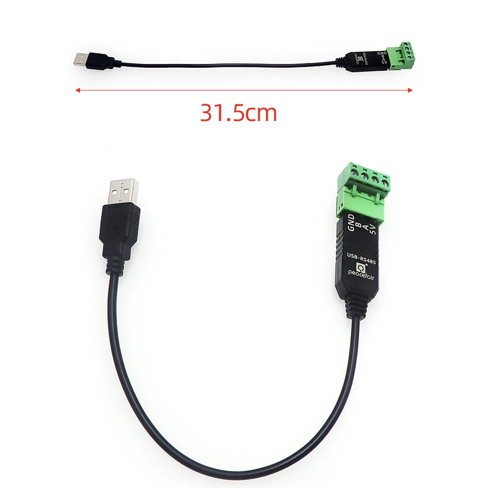 산업용 USB to RS485 컨버터 업그레이드 보호 기능 RS232 컨버터 호환성 V2.0 표준 RS-485 A 커넥터 모듈 보드