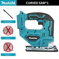 Makita DJV182Z sans brosse 18V 340W scie sauteuse électrique avec lame de scie poignée de baril sans fil scie sauteuse sans batterie DJV182 6