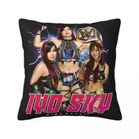 Iyo Sky Square Pillowcase Pillow Cover Cushion Zip Decorative Comfort Throw Pillow for Home Car 1