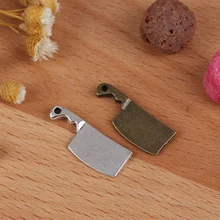 

1:12 Miniature Kitchen Breakfast Scene Bread Egg Flour Cake Knife Chopping Block Set Dollhouse Kitchenware Accessories 2pcs