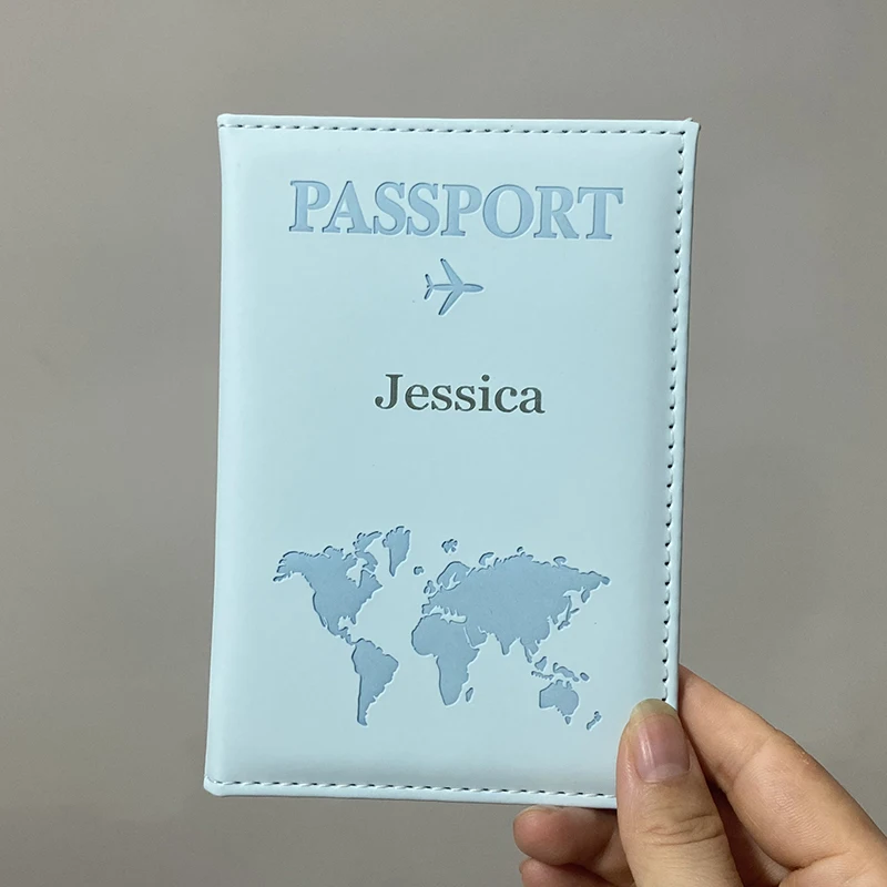 Personalized Passport Holder and Travel Wallet in PU Leather