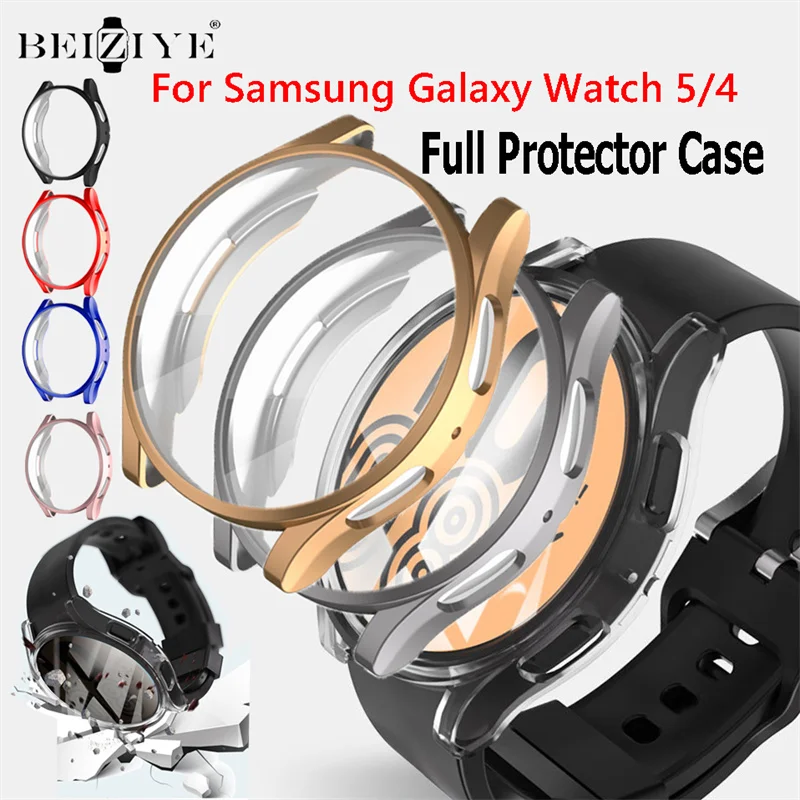 Cover Per Orologio Per Samsung Galaxy Watch 4/5 44Mm 40Mm Custodia Tpu Custodia Protettiva Morbida Per Samsung Watch 5 Screen Protector
