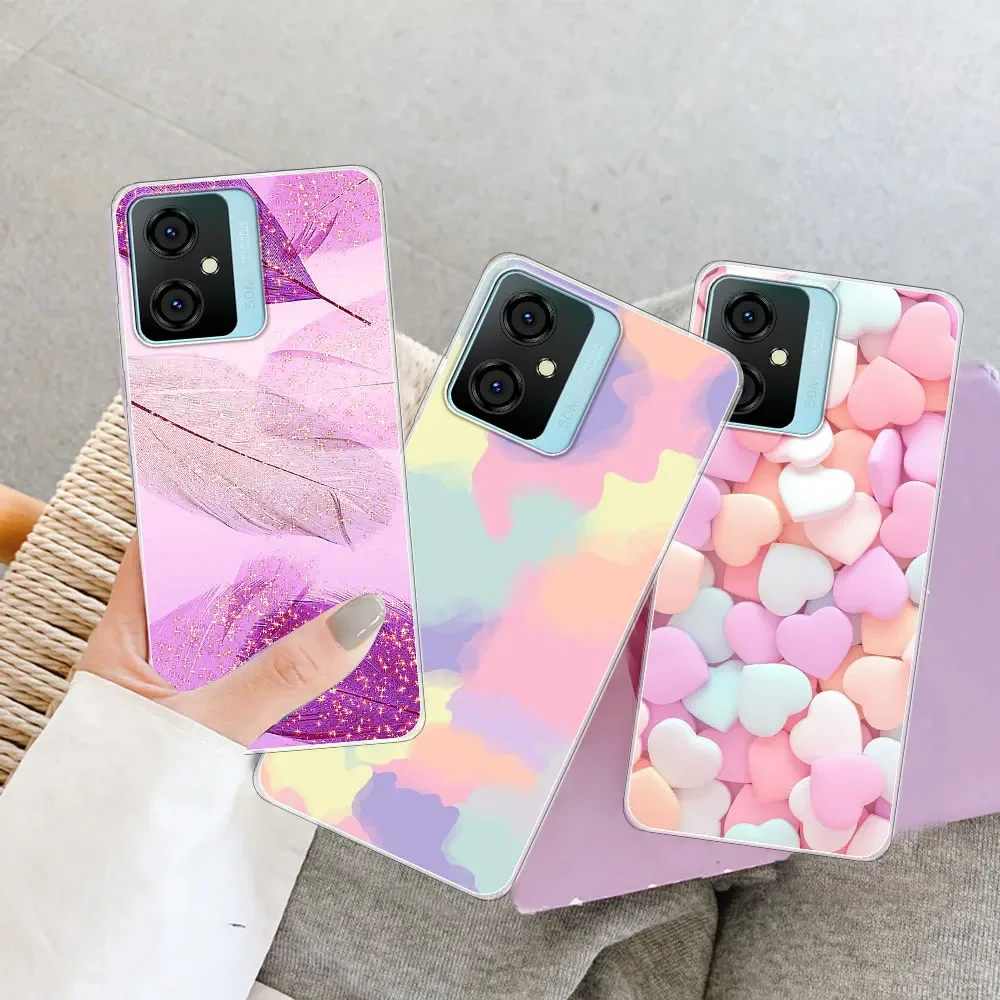 Clear Silicone Soft TPU Phone Case - Enhanced Protection and Sleek Design