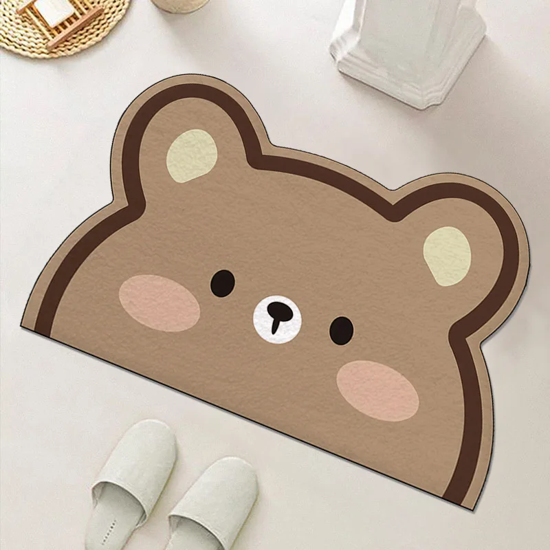 

Diatom mud floor mat, absorbent toilet, toilet foot mat, anti-slip toilet, quick-drying carpet